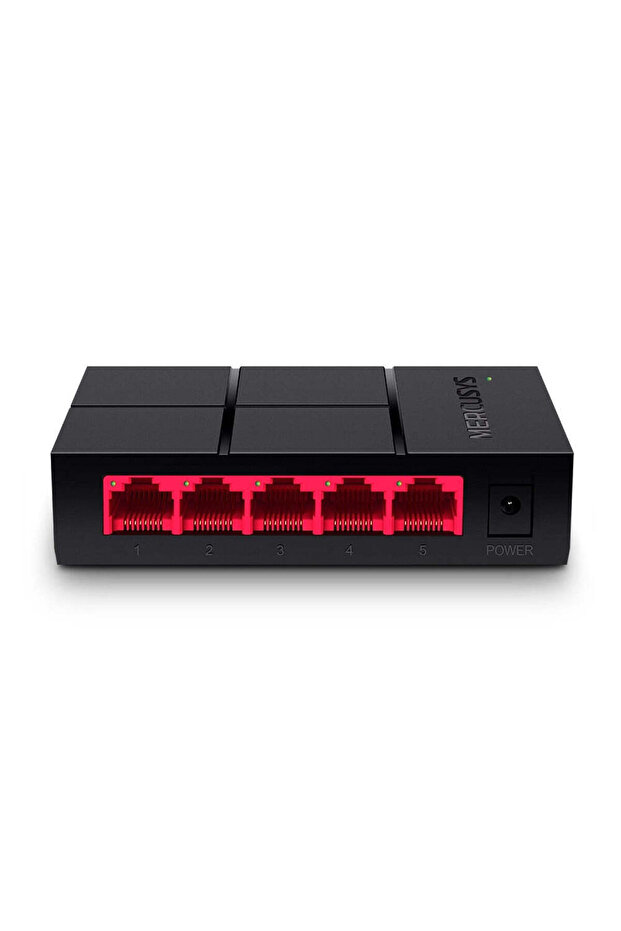 محول شبكة مكتبي MS105G بخمسة منافذ جيجابت