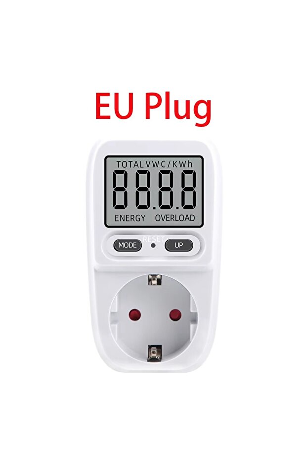 EU plug Electricity Power Meter Wattmeter LCD Energy Meter Billing Socket Electric Tester Measuring