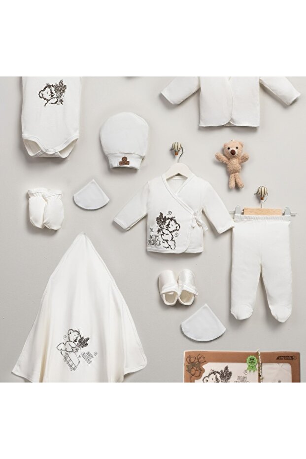 10-Piece Premium Koala Embroidered Newborn Hospital Discharge Set