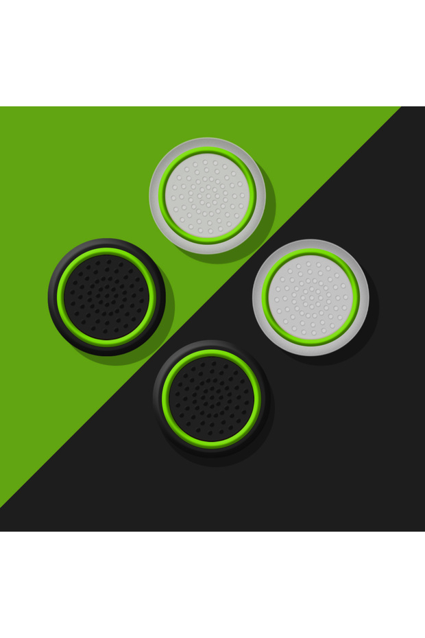 أغطية عصا التحكم التناظرية من السيليكون لوحدات تحكم Xbox One/Xbox Series X S/Xbox 360