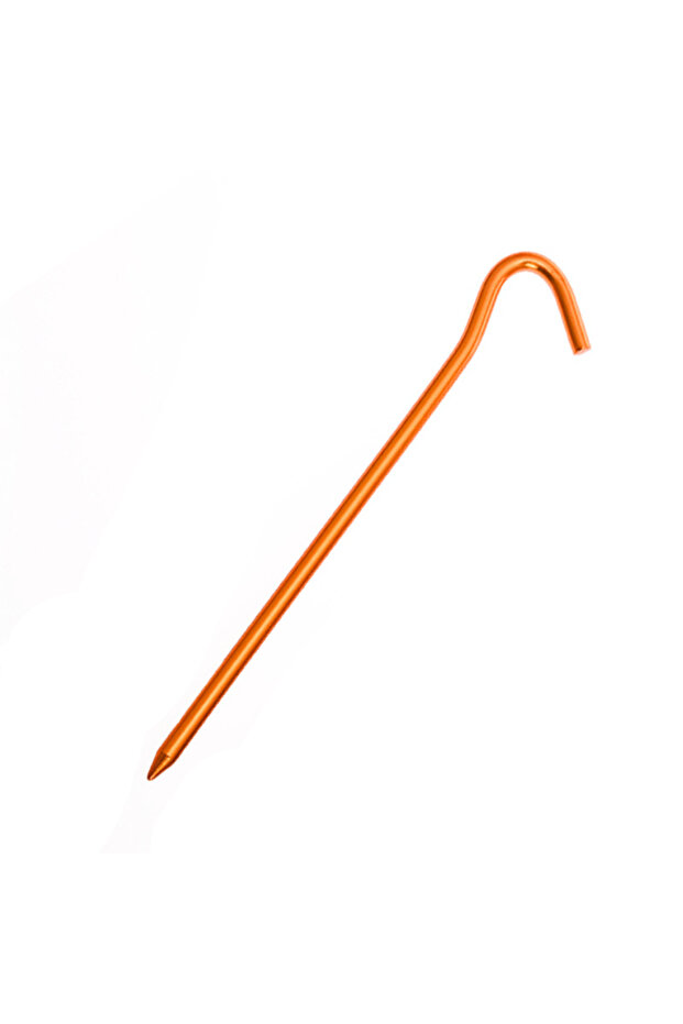 10pcs Gold ShineTrip 18cm Question Mark Aluminum Tent Floor Hooks Extended All Aluminum Stakes for O