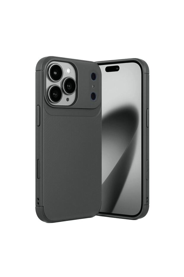 Apple iPhone 17 Pro Max Auto Focus Carbon Cover - Gray