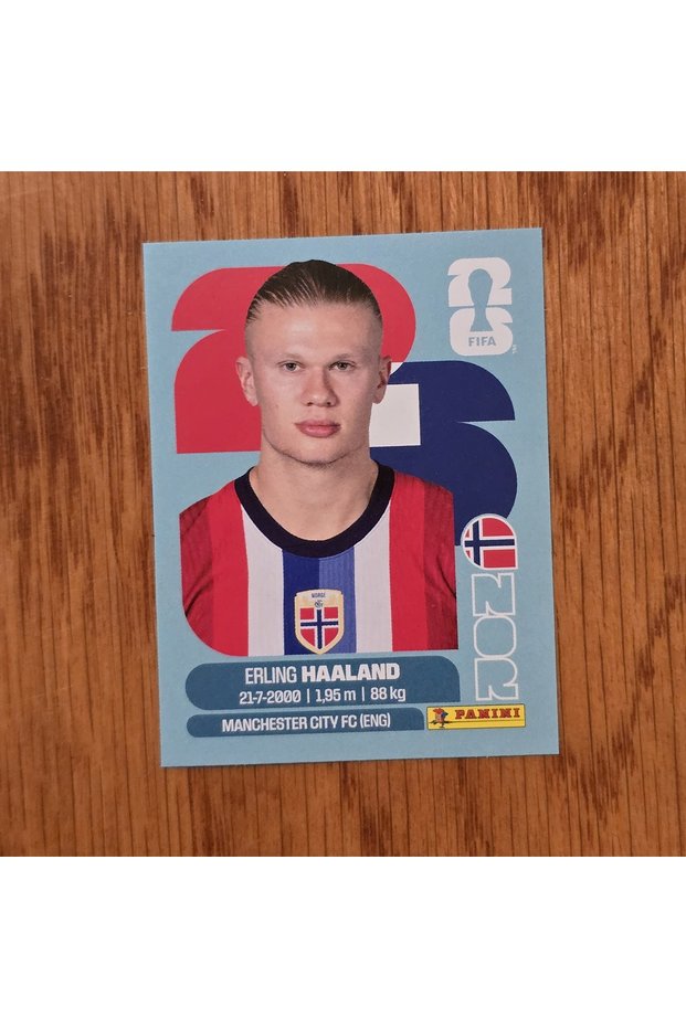 Fwc 26 Erling Haaland Sticker nor 15