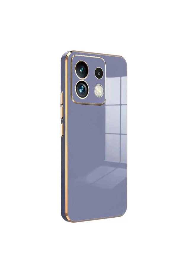 Poco M6 Pro 4g Case Volet Silicone - Blue