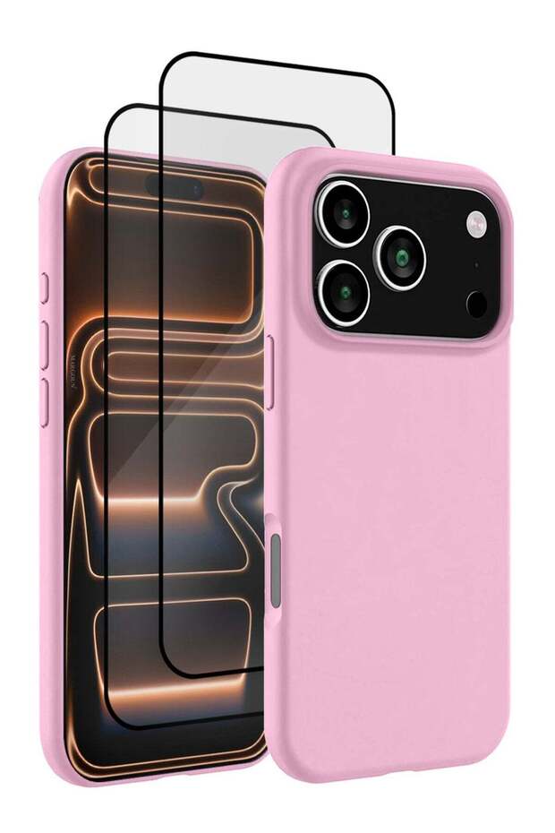 3 Packs Silicone Protective Phone Case for iPhone 17 Pro Max - Soft Anti-Scratch Microfiber Lining