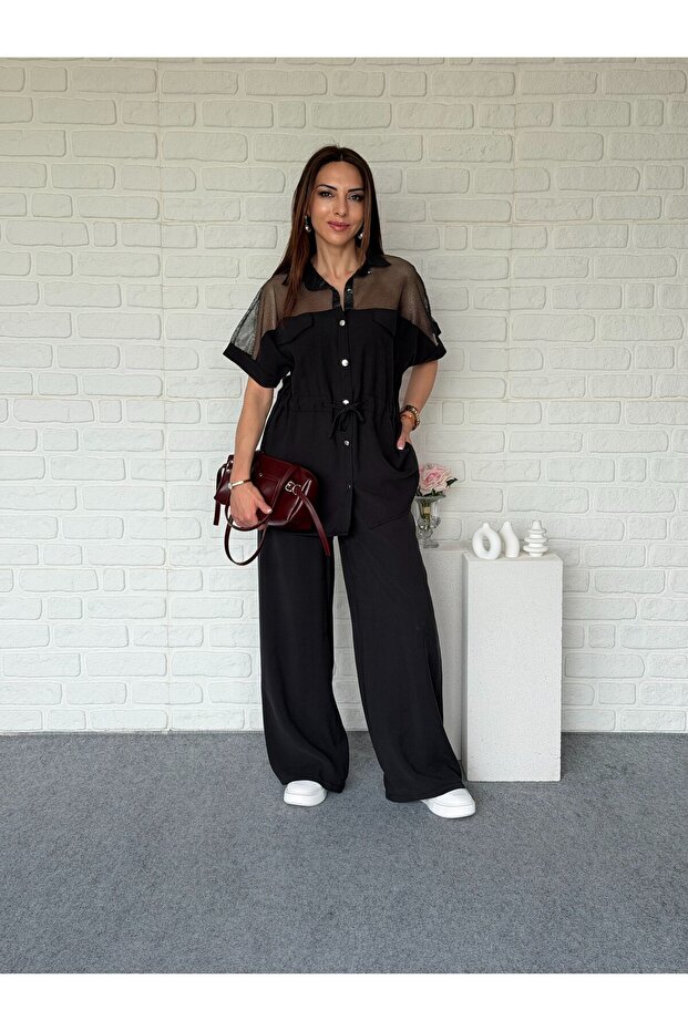 Mesh Detailed Gathered Tensel Set