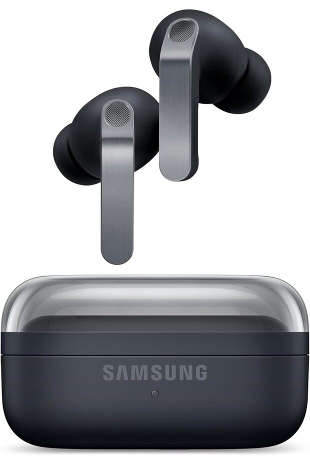 Galaxy Buds4 Pro, Black, Real Metal Blade, 2-way Speaker & Dual Amp, Enhanced ANC, Adaptive Noise Control, Seamless Connection (UAE Version)