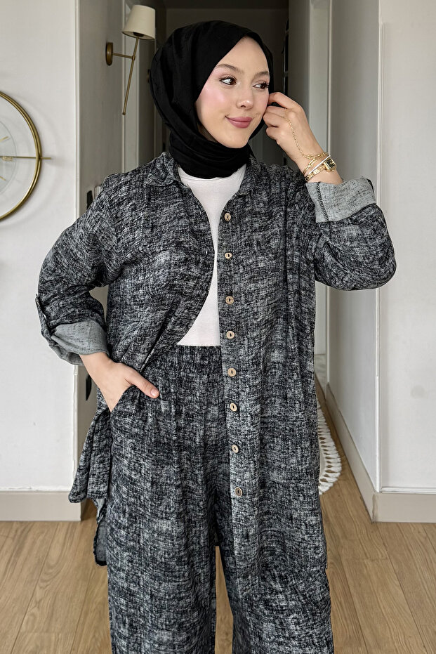 Estonia Washable Patterned Viscose Set - 4