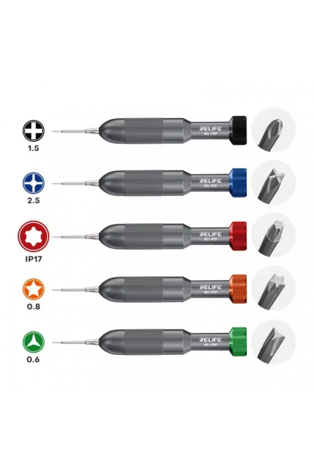 Screwdriver RL-717A, 5in1