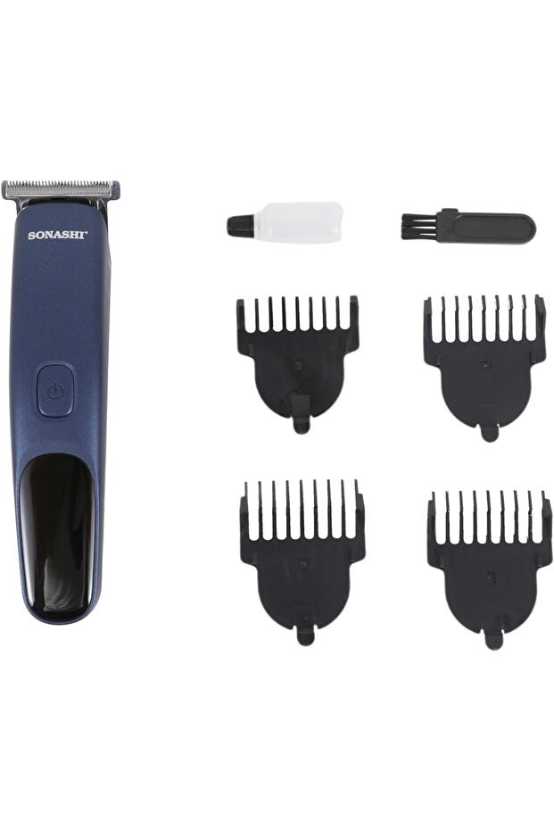SHC-1056N USB Fast Charging Cordless Hair Clipper with Guide Combs & Oil
