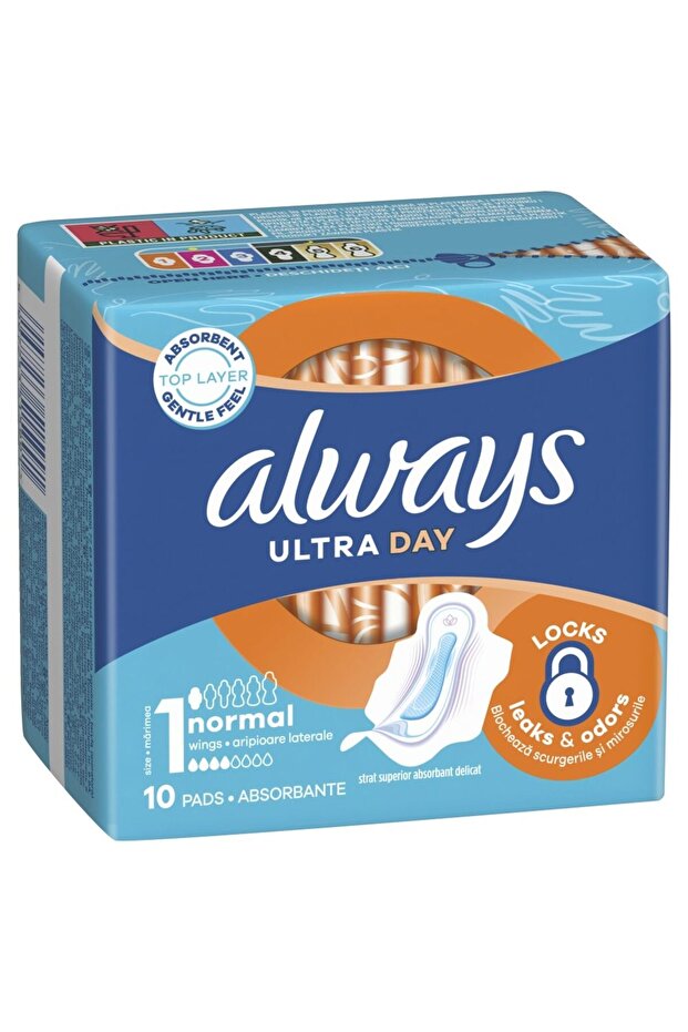 Absorbante, Always, 10 buc Ultra Normal plus - 1
