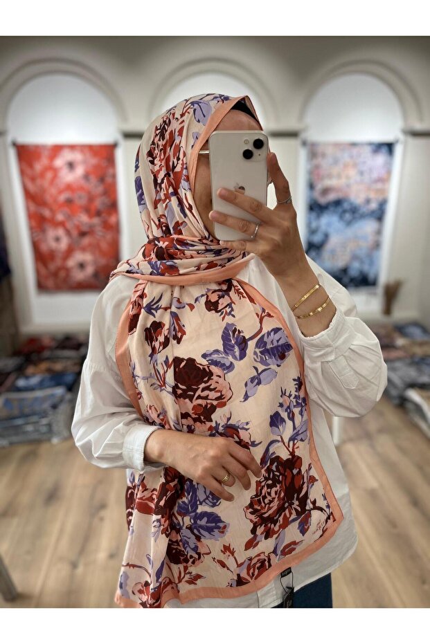 شال نيرا ديسين كراش - لون السلمون