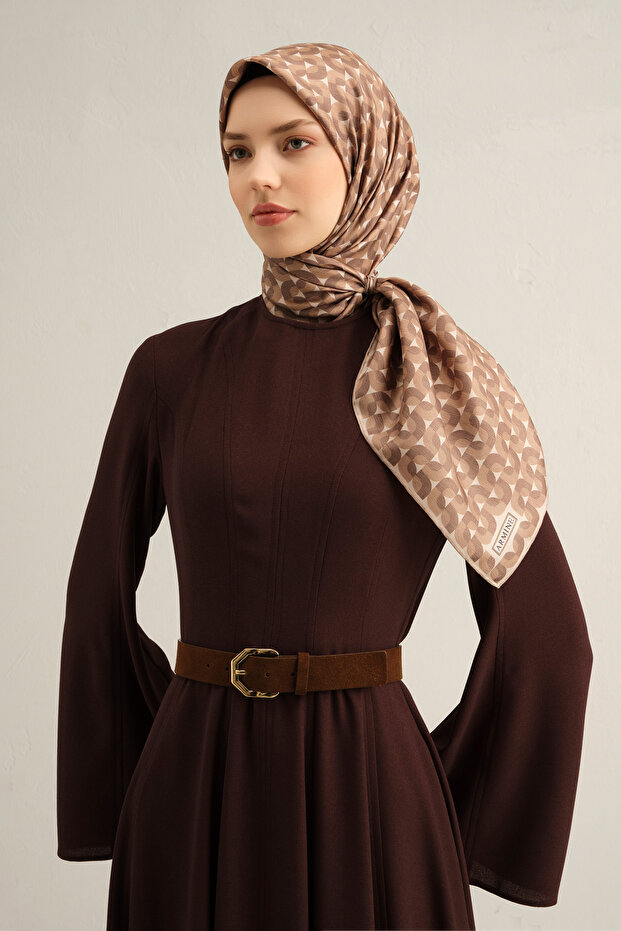 100% Twill Silk Scarf 9321D (t) (Nostalgia)-05