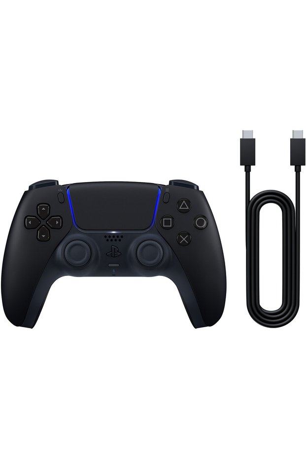 Controller wireless DualSense PS5 Negru Midnight + Cablu USB