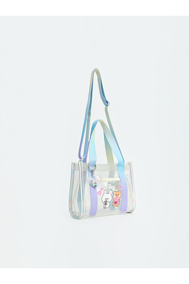 Trendlucky Girl's Shoulder Bag with Printed Difference