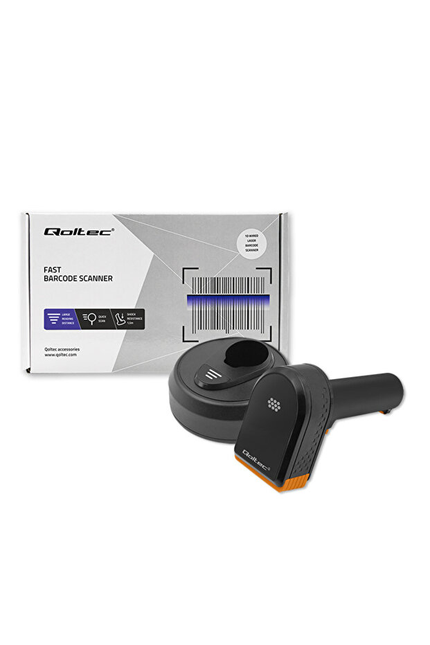 SCANNER DE CODURI DE BARE 1D FĂRĂ FIR | 2D | +STATION DOKUJƒÑCA - 2