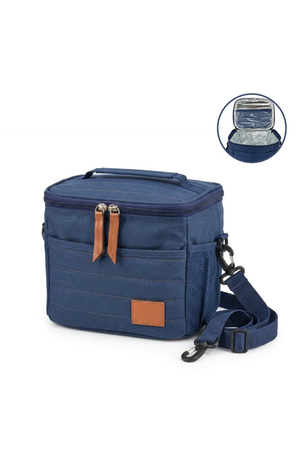 Baby Thermal Food Bag - Double Handle (Hand & Shoulder), Multiple Mesh Pockets