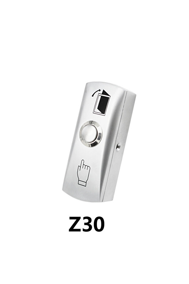 زر خروج Z30 NO/COM من سبيكة الزنك، زر ضغط للخروج، مفتاح تحرير الباب لنظام التحكم في الوصول - 1