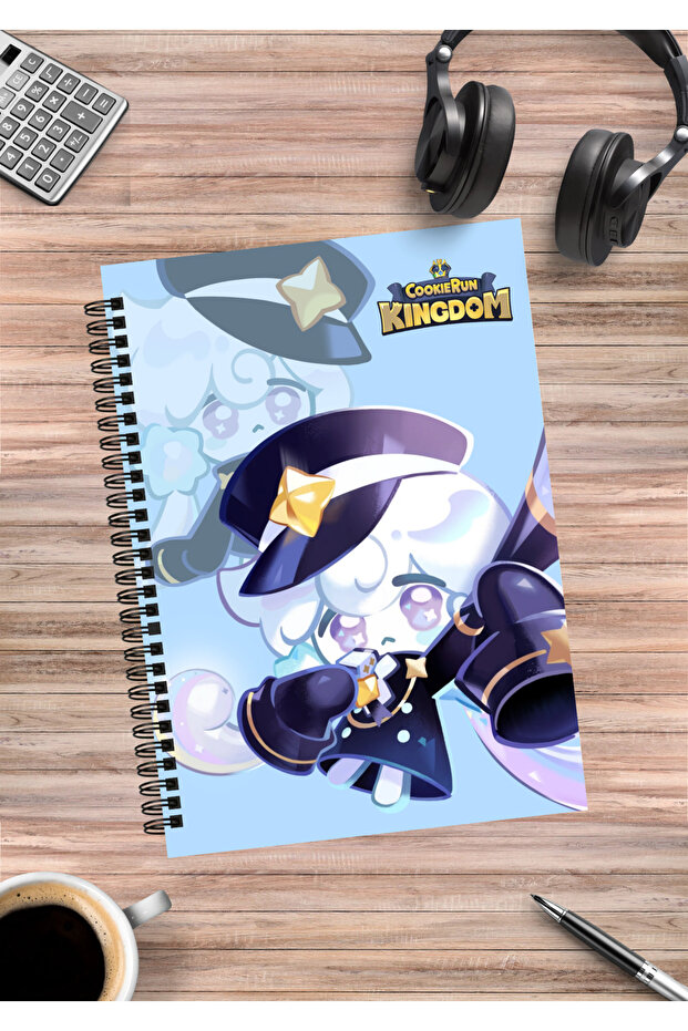 Cookie Run Kingdom Anime Spiral Notebook A5 (50 Sheets)