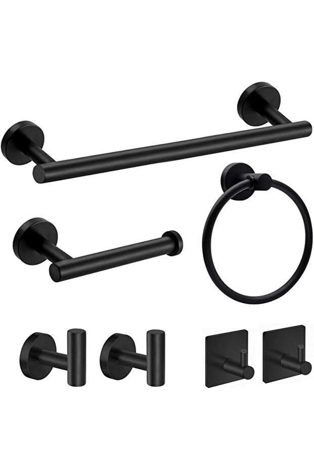 Bathroom Hardware Set Towel Bar Set 7PCS – ® Upgraded Bathroom Hardware Accessories Set
