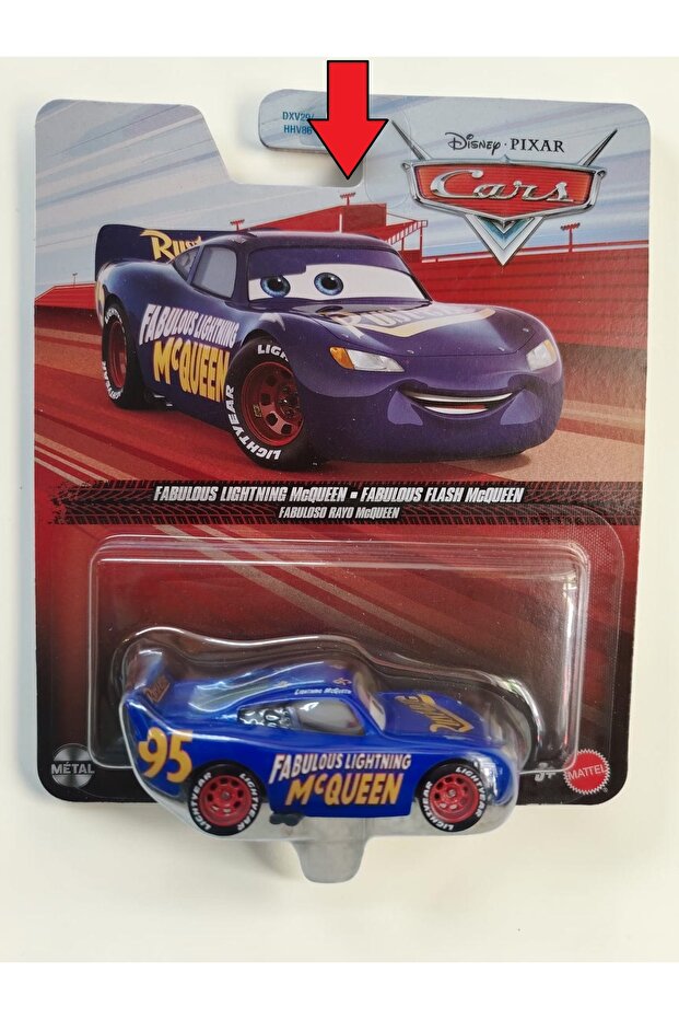 Cars Single Character Vehicles 1:55 Fabulous Lightning Mcqueen