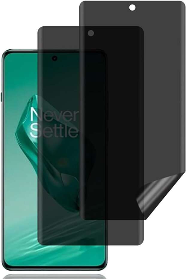 واقي شاشة OnePlus 12 Ghost، غشاء جيلاتيني رفيع يغطي المنحنيات، جيلاتين رقيق