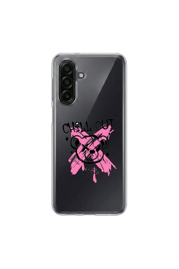 Samsung Galaxy A17 Compatible Graffiti 6 Design Transparent Case