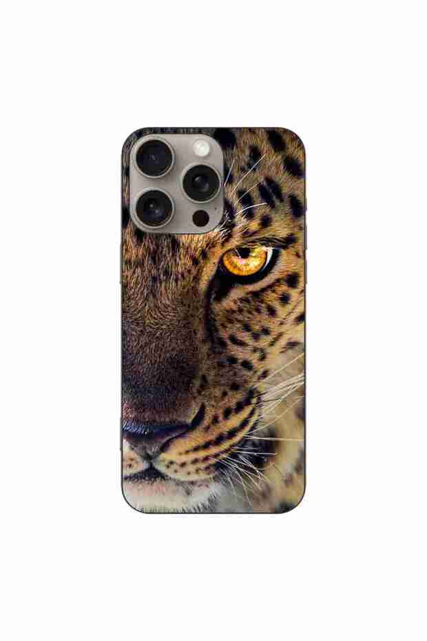 Case compatible with Apple iPhone 16 Pro Max Silicone Gel Tpu Leopard Pattern
