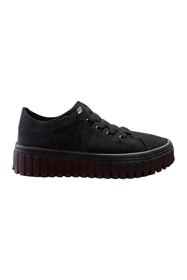 Women's Black Canvas Casual Shoes 26Yz Canvas-001