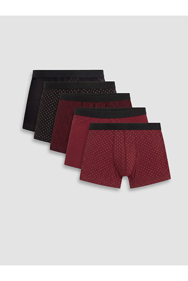 Nevavm Cotton Flexible Men's Boxer Briefs 5-Pack