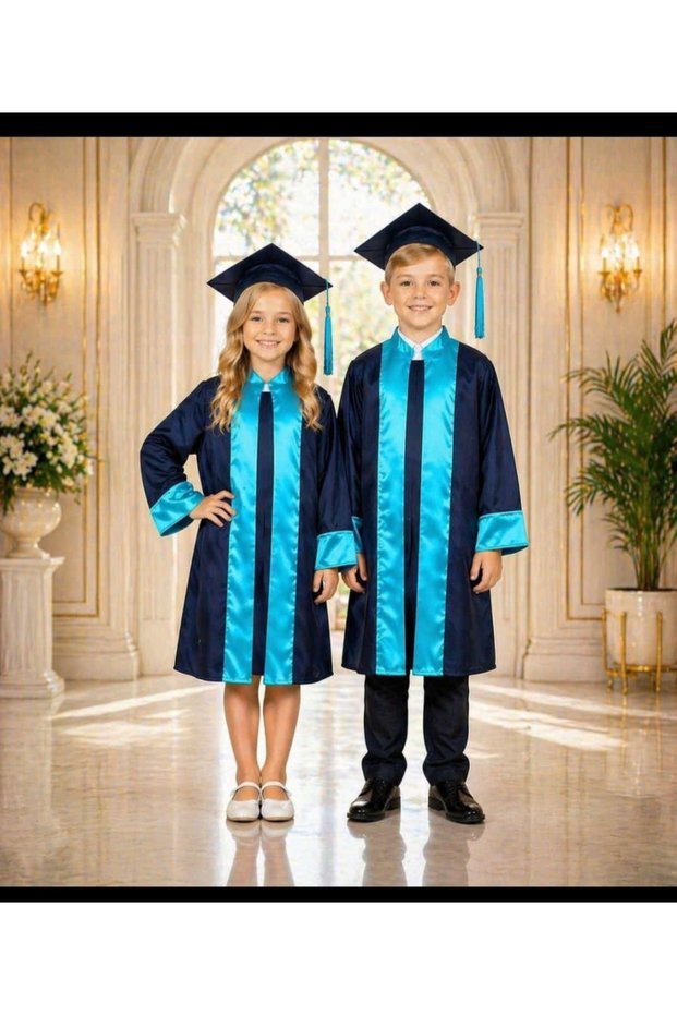 Kep Cübbe Children's Costume Graduation Year-End Outfit
