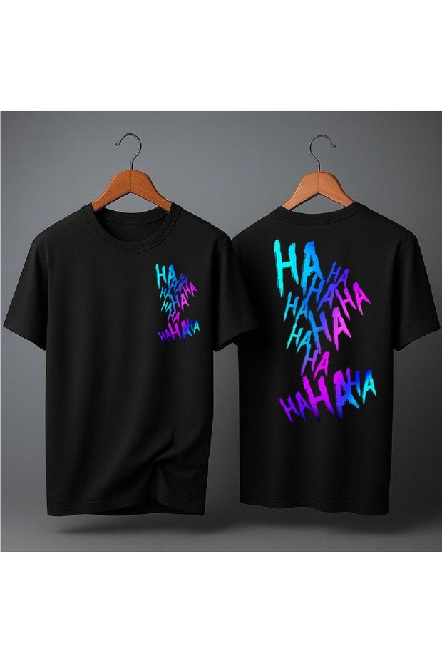Special Design Printed Oversized T-Shirt That Catches Attention with Neon Model.