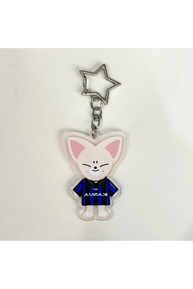 Stray Kids Skz Karma Themed Charm Keychain