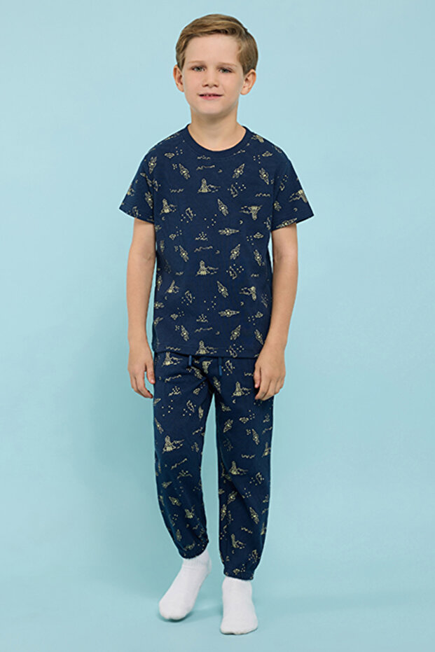Printed Pyjama Set - 7