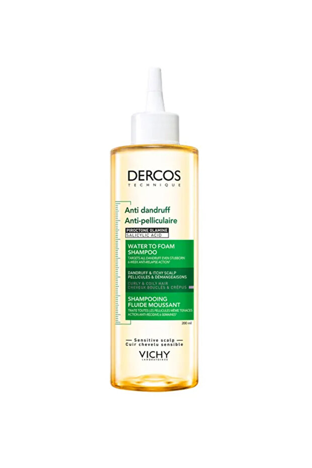 Dercos Anti-dandruff foaming shampoo 200 ml