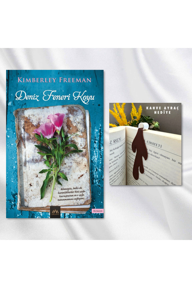 Lighthouse Dark / Spilled Coffee Figured Bookmark Gift