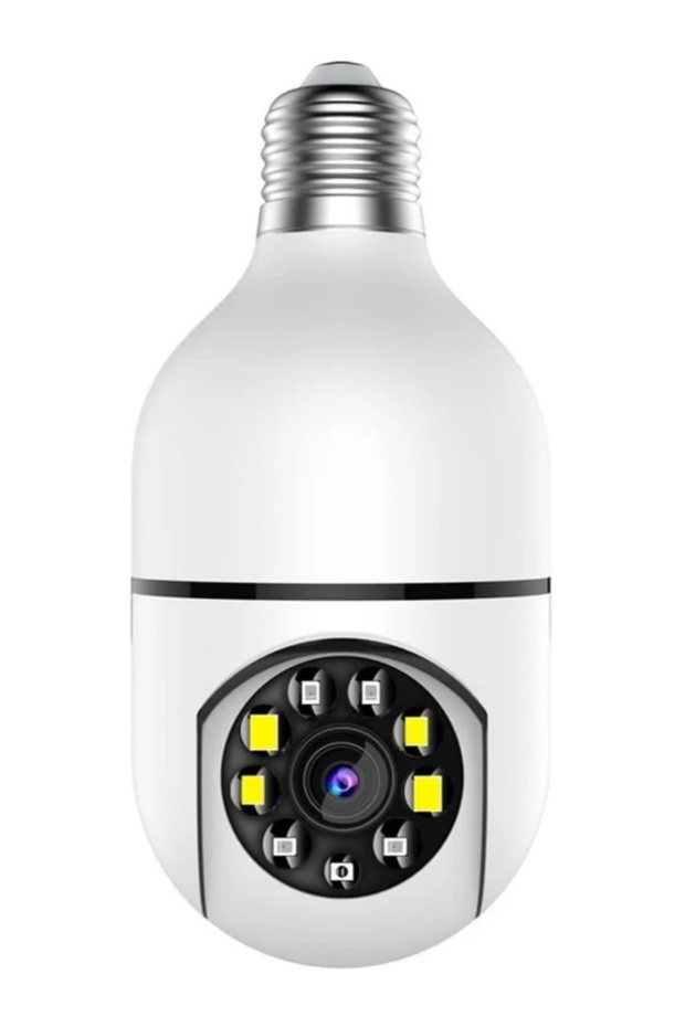 WiFi Panorama Camera & Wireless Outdoor CCTV Monitor - 1080P 2MP WiFi Smart Camera with Night Vision, Motion Detection, 2-Way Talk, Easy Installation, APP Remote Monitor,
