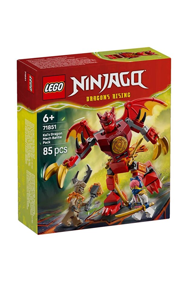 ® Ninjago - Pachet de lupta cu robotul Dragon al lui Kai (71851)