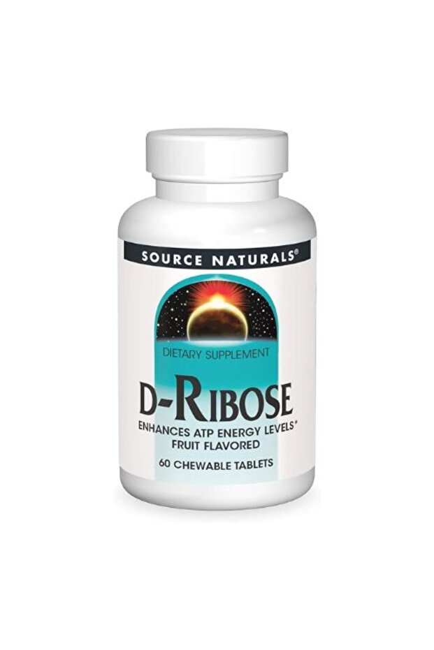 D-Ribose, 60 Chewable Tablets, 1000 mg