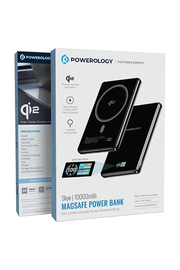 Skye | 10000mah Magsafe Power Bank Black