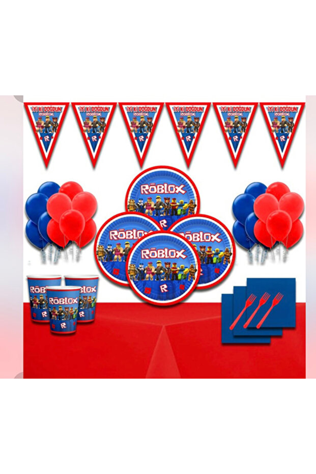 Roblox Birthday Decoration for 24 People
