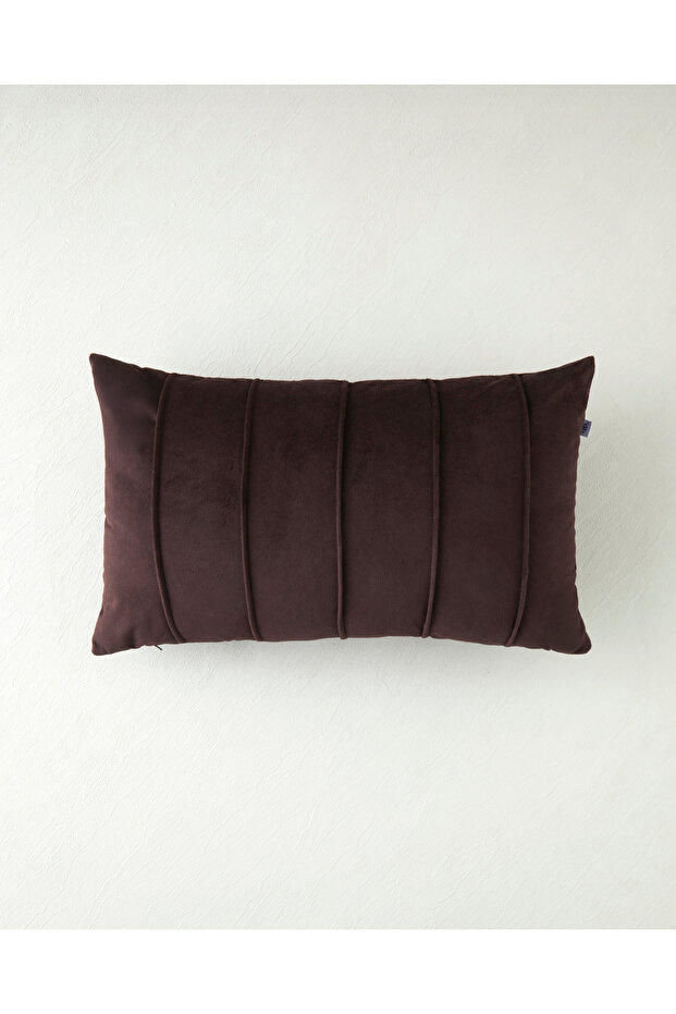 Belicia Decorative Throw Pillow 35X55 cm Brown