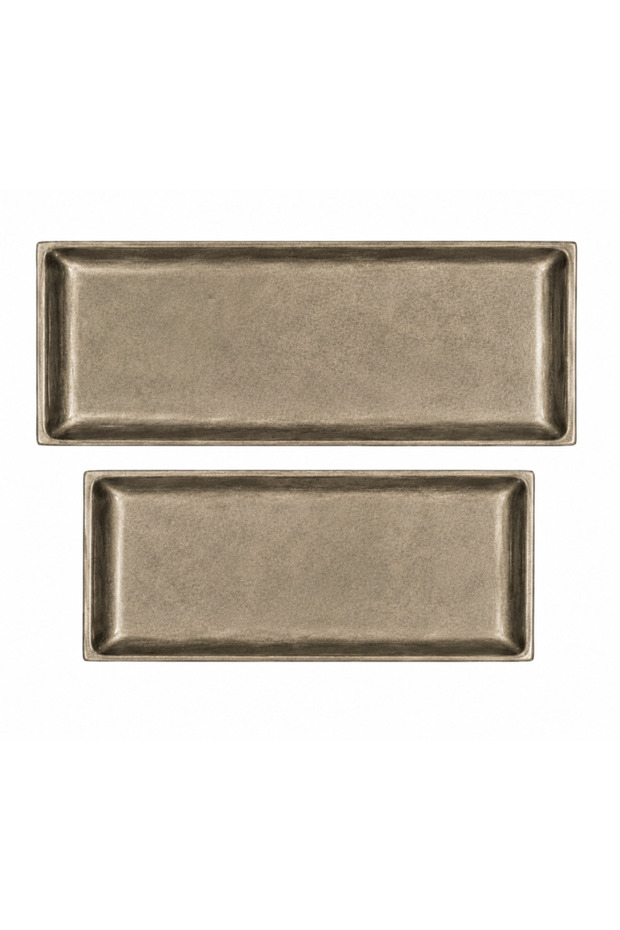 Decorative Rectangle Metal Trays