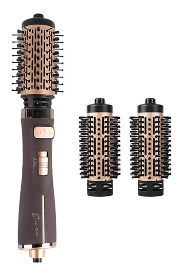EN-743 Rotating Hot Air Volumizer 2-in-1 Hair Dryer and Styler with Ionic Technology, Ceramic Coating