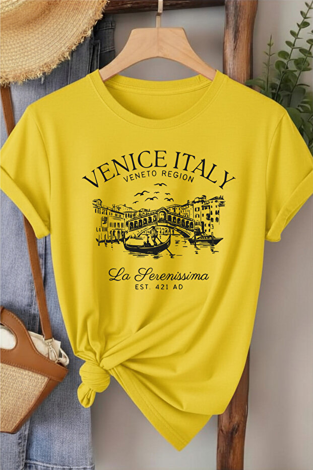 Venice Italy Printed Women's T-Shirt