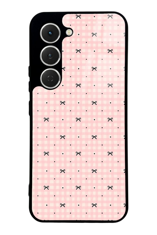 Tecno Spark 40 Pro Pink Coquette Pattern Design Glossy Phone Case