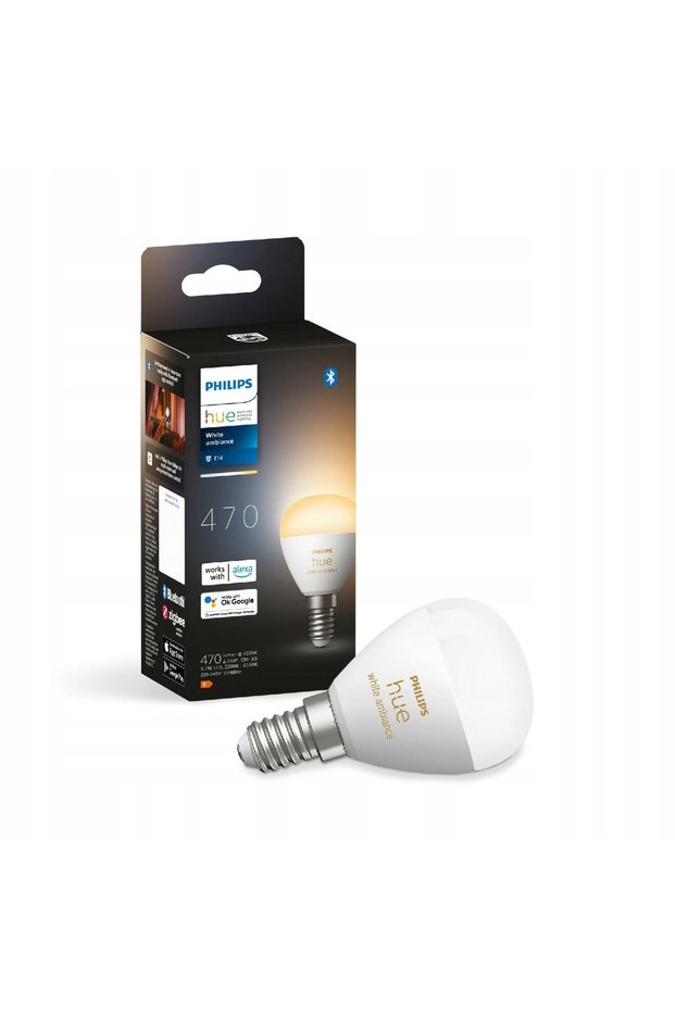 Bec LED inteligent White Ambiance E14 470 lm Bluetooth