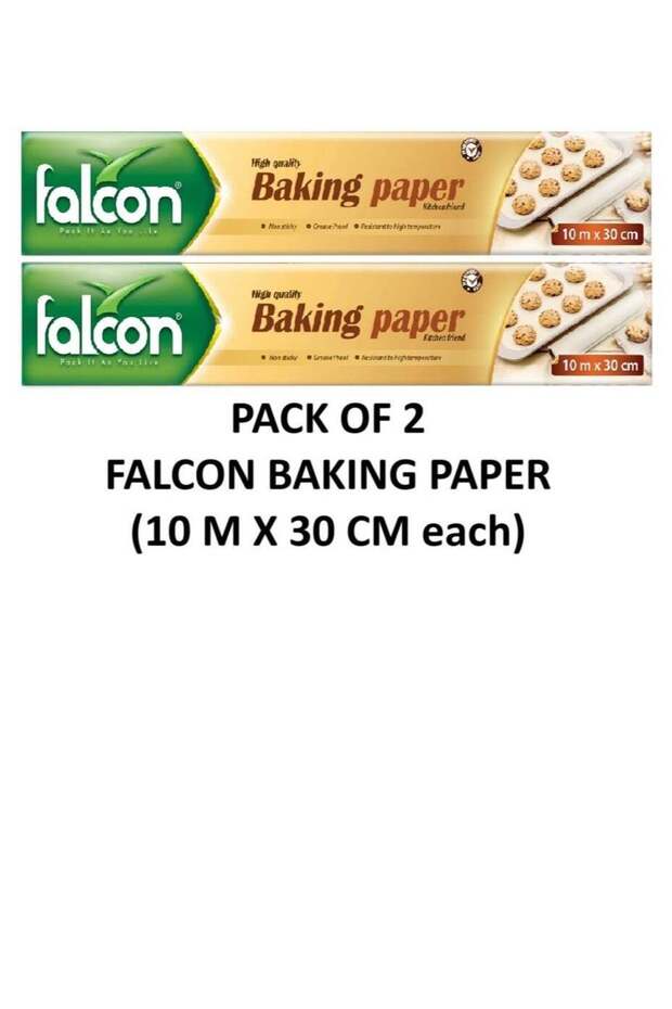 FALCON BAKING PAPER 10 M X 30 CM Pack of 2