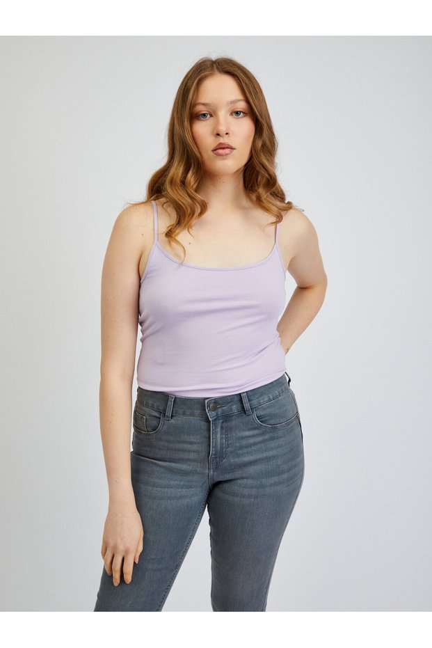 Top de damă violet deschis