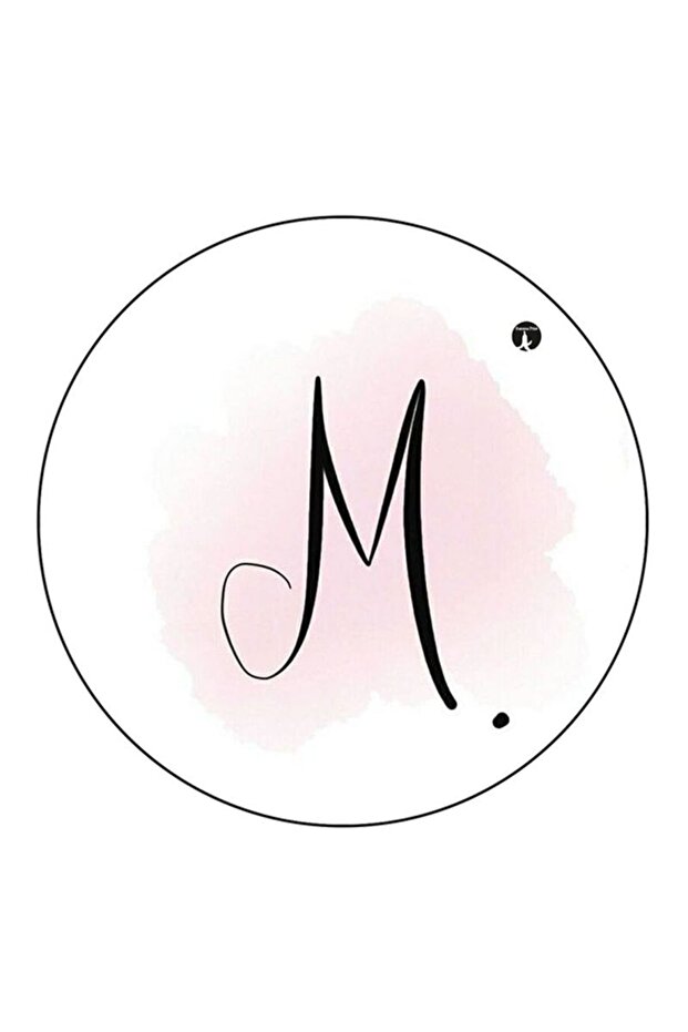 Letter M Printed Fridge Magnet Multicolour